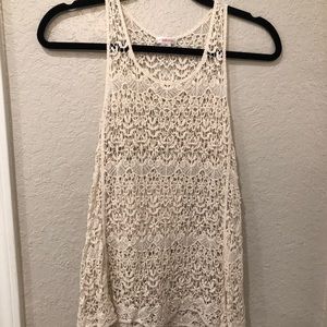 Crochet Knit Tank Top!